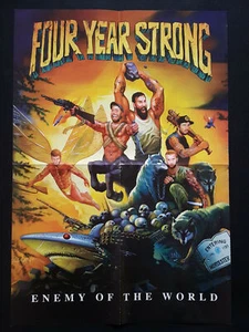 Four Year Young - Enemy of the World / All Time Low - Double Sided Poster B12861 - Bild 1 von 2