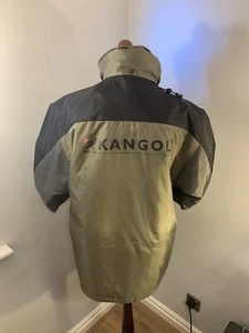 Kangol Mens Big Warm Coat Large/XL Waterproof Overcoat VGC - Picture 1 of 12