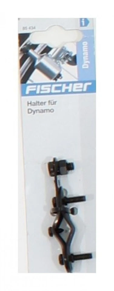FISCHER Universal Fahrrad  Dynamohalterung für jeden Dynamo, Schwarz, One Size - Bild 1 von 1