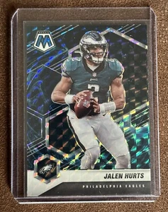 2021 Panini Mosaic Jalen Hurts Prizm Genesis #160 SSP Philadelphia Eagles - Picture 1 of 2