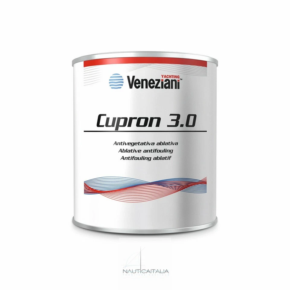 VENEZIANI CUPRON 3.0 ANTIVEGETATIVA LT. 2,5 - COLORI BLU - NERO - ROSSO - BIANCO - Immagine 1 di 1