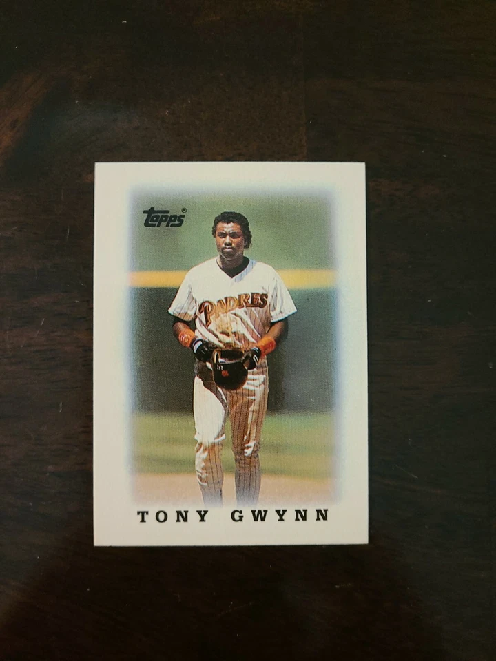 1988 Topps League Leaders Mini Tony Gwynn #74 San Diego Padres - Image 1 of 1
