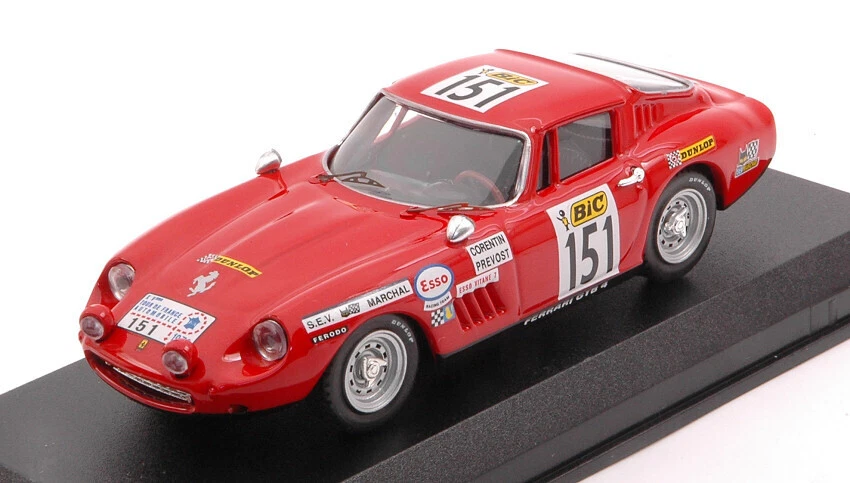 FERRARI 275 GTB N.151 DISQUAL.TOUR DE FRANCE 1970 CORENTIN-PREVOST 1:43 - Immagine 1 di 1