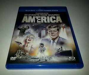 Flashback: 50 Events That Shaped America (BLU-RAY + DVD, 2013)"RARE & OOP" MINT - Picture 1 of 3