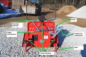 Forstseilwinde 4 Tonnen Forstwinde Rückewinde Seilwinde Dreipunkt 1,2 K. - Bild 1 von 11