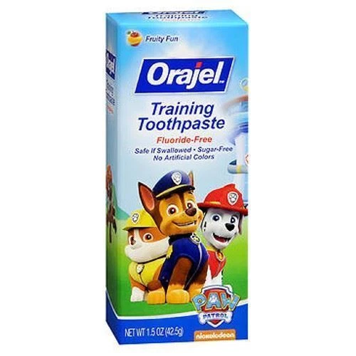 Kids Training Toothpaste Paw Patrol Natural Fruity Fun 1.5 Oz By Orajel - Image 1 of 1