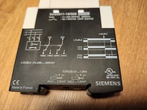 Siemens 3UG3 3UG3511-1BQ50 3-Phasen Sequenzüberwachungsrelais PHASENFOLGERELAIS - Bild 1 von 11