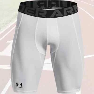 Under Armour Men's Pocket Long Compression Shorts 1361602 - Image 1 of 4