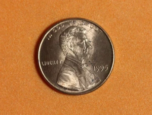 1995 Lincoln cent #P08840 - Picture 1 of 2
