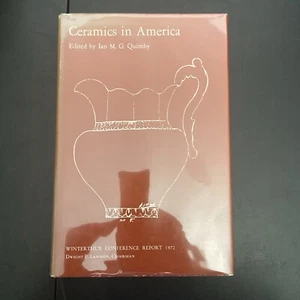 Keramik in Amerika Ian M. G. Quimby, Winterthur Konferenzbericht 1972 HC - Bild 1 von 5