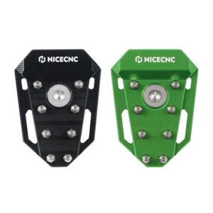 NiceCNC Fuß Bremse Pedal Fußstütze Erweiterung Pad Für Kawasaki KLR650 2008-2018 - Picture 1 of 13