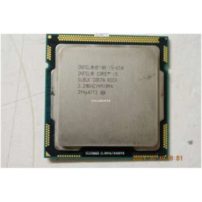 Intel Core I5-650 3.2 GHZ 4 MB Cache / 09A Dual Core Slblk CPU Processor - Image 1 of 2