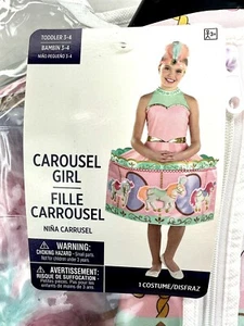 Carousel Girl Toddler 3-4 Halloween Costume - Picture 1 of 4