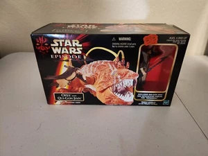 Star Wars Action Figuren Qui-Gon Jinn und Opee Vintage Sealed Hasbro 1998 - Bild 1 von 3