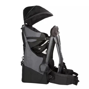Zaino bambino esterno ClevrPlus Deluxe marsupio leggero escursionismo all'aperto, grigio - Foto 1 di 10