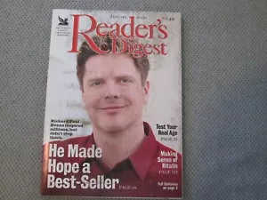 2000 Readers Digest January Richard Paul Evans Test Your Age Ritalin Dream Cars - Picture 1 of 8