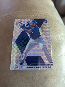 2021 Panini Mosaic Choice Rookie Variation #RV-9 Anderson Tejeda Prizm RANGERS - Picture 1 of 2