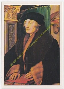 CP Tableau Hans Holbein Portrait Erasme - Picture 1 of 2