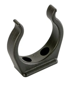 NAUTOS HPN043B - BLACK - TUBE CLIP 40MM ~ 1.57" - SET OF 2 PIECES - Foto 1 di 1