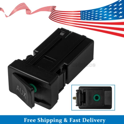 Puerto estéreo conector auxiliar 86190-02020 para Toyota Camry Corolla Tacoma RAV4 AUX Foto 1 de 4