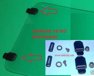 Fiat Uno #Duna #Elba #1000 cerniere vetro posteriore apribile - Imagen 1 de 1