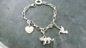 Armband Bettelarmband Thomas Sabo mit Charms 925er Sterling Silber - Picture 1 of 4