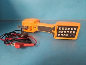 HARRIS LINEMAN PHONE TELEPHONE TS22A.3 007 SPEAKER PHONE TS22 ORANGE CRAFT TEST - Picture 1 of 12