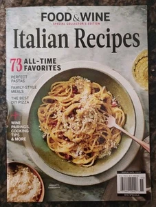 Food & Wine Special Collector's Magazine Italian Recipes 73 All Time Favorites - Picture 1 of 1