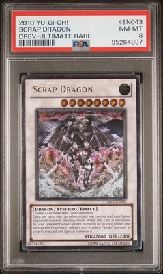 Scrap Dragon Ultimate Rare PSA 8 NM-Mint Duelist Revolution DREV-EN043 Yugioh - Image 1 of 2