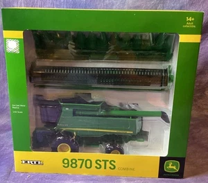 ERTL 1/32 Scale John Deere 9870 Combinew/Corn & Bean Heads (NIB) - Picture 1 of 5