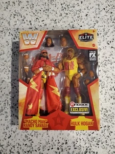 WWE Elite Ringside Exclusive Macho Man Randy Savage Hulk Hogan Mega Powers New - Picture 1 of 15