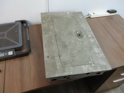 GE Main Breaker Circuit Breaker Panel TM12410C 100A Max 3Ph Used - Image 1 of 4