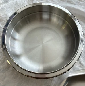 iCook™ Amway queen Inserto Doppio Caldaia Acciaio Inox 11" USA - Foto 1 di 5