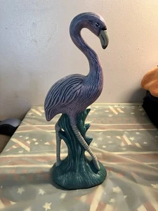 flamingo decor Standing Flamingo Plaster - Picture 1 of 1