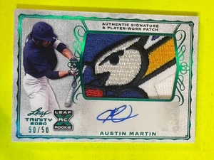 DA106909 2020 Leaf Trinity Auto Green Spectrum Patch LOGO Austin Martin RC 50/50 - Picture 1 of 2