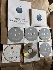 Apple Power Mac G4 Software Install Restore Discs Version 10.1.4 & iMovie 2 - Picture 1 of 5