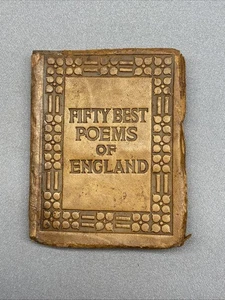 Little Leather Library Fifty Best Poems of England Miniature Pocket Book - Picture 1 of 9