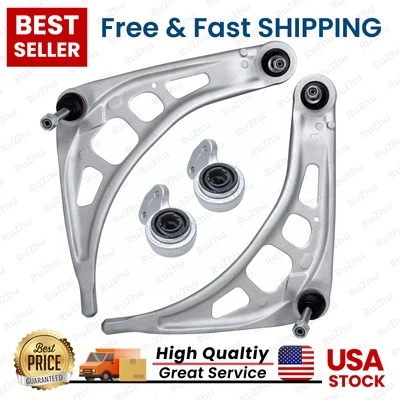 Front Left & Right Lower Control Arm Bushing Kit for BMW E46 323i 325i 330Ci Z4 - Image 1 of 4