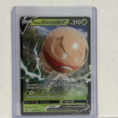 Hisuian Electrode V SWSH294 SWSH: Sword & Shield Promo Cards Holo - Image 1 of 2