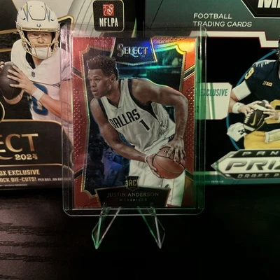 2015-16 Panini Select Concourse Red Prizm #85 Justin Anderson Rookie RC SP/149 Foto 1 de 3