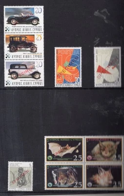 CYPRUS 2003 COMPLETE YEAR SETS MNH STAMPS OVERPRINTED SPECIMEN - Image 1 of 3