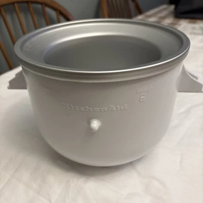 KitchenAid KICA Heladera Soporte Mezclador Accesorio Tazón Solo 2 QT 9707962 Foto 1 de 4