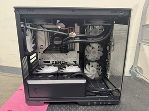 NEEDS PARTS MSI MAG PANO M100R MSI MAG B650M Project Zero PC w/ Custom Lighting - Picture 1 of 16
