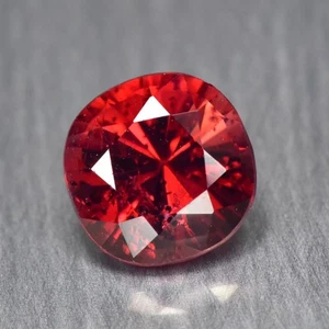 1.37Ct Cushion_Amazing 100% Natural Pink Rhodolite Garnet _Tanzania - Picture 1 of 1