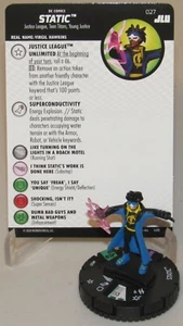 Static #027 Justice League Unlimited DC HeroClix - Bild 1 von 1
