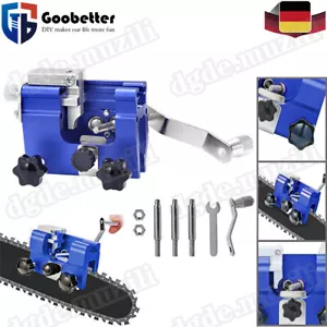 Kettenschärfgerät Schleifgerät Kettensägen Schärfgerät Sägeketten Motorsäg Kit - Bild 1 von 12