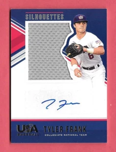 Maglia Tyler Frank Panini 2018 Stars & Stripes Rookie Auto 090/199 - Tampa Rays - Foto 1 di 1