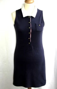 Petit Bateau - Kleid Weiblich Baumwolle Marineblau Größe M=36/38 - Sehr Gut État - Bild 1 von 6