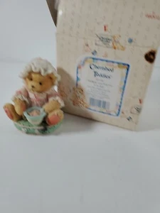 Figurina Enesco in resina vintage amati orsacchiotti Little Miss Muffet 1993 #624799 - Foto 1 di 11