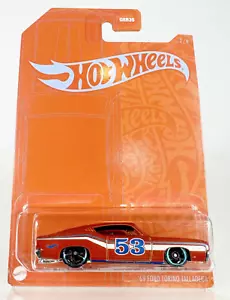 2021 Hot Wheels Orange And Blue Series 69 Ford Torino Talladega - Bild 1 von 5
